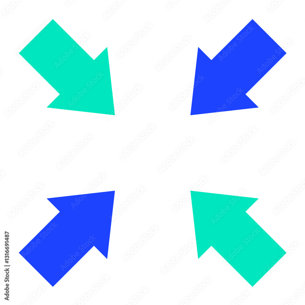Resize Vector Icon Design Illustration Resize Vector Icon Design Illustration