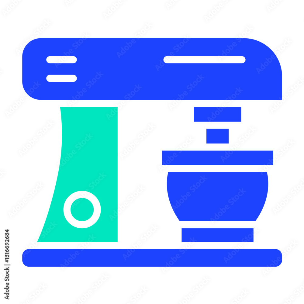 Mixer Vector Icon Design Illustration Mixer Vector Icon Design Illustration