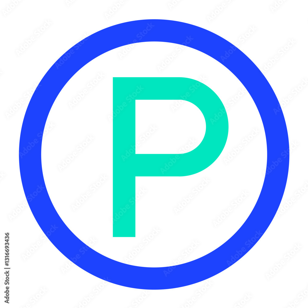 Parking Vector Icon Design Illustration Parking Vector Icon Design Illustration