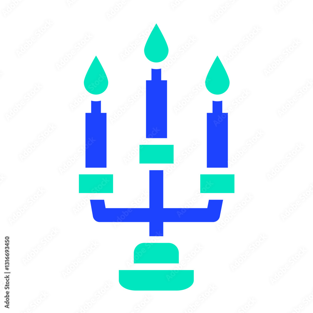 Candle Vector Icon Design Illustration Candle Vector Icon Design Illustration