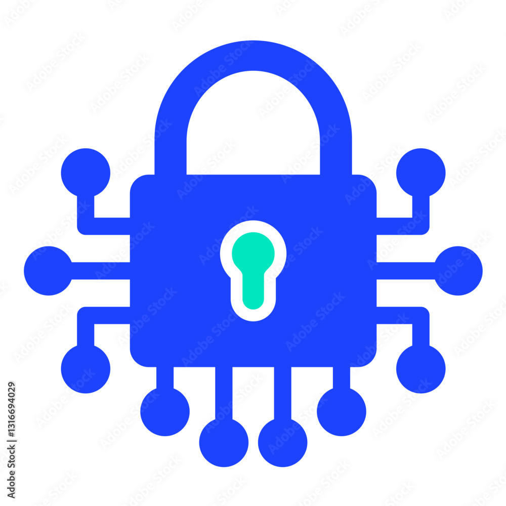 Lock Vector Icon Design Illustration Lock Vector Icon Design Illustration