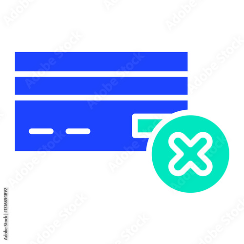 Payment failed Vector Icon Design Illustration