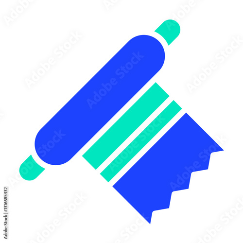 Plastic wrap Vector Icon Design Illustration