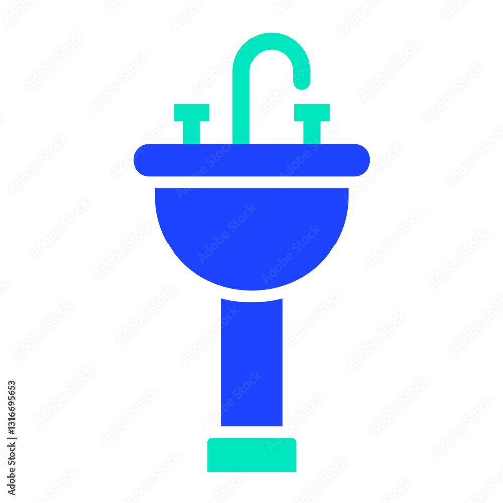 Sink Vector Icon Design Illustration Sink Vector Icon Design Illustration