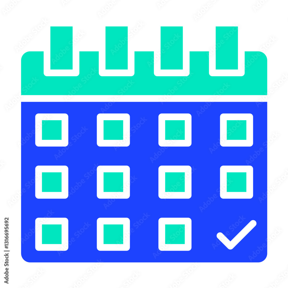 Calendar Vector Icon Design Illustration Calendar Vector Icon Design Illustration