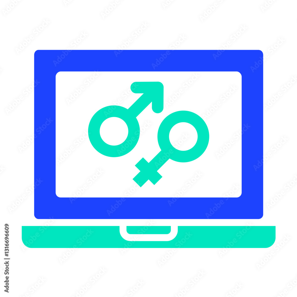 Gender Vector Icon Design Illustration Gender Vector Icon Design Illustration