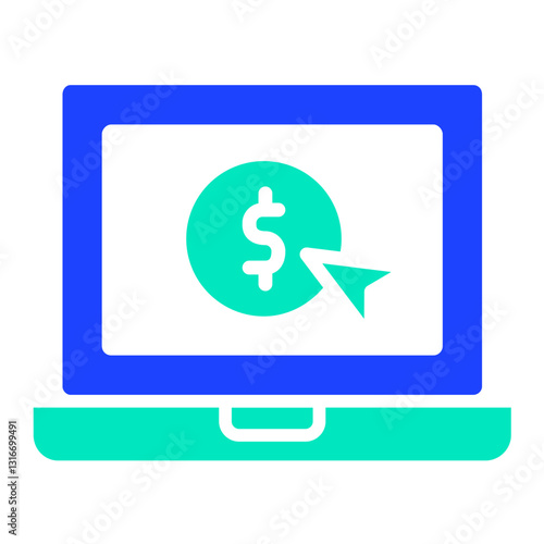 Pay per click Vector Icon Design Illustration
