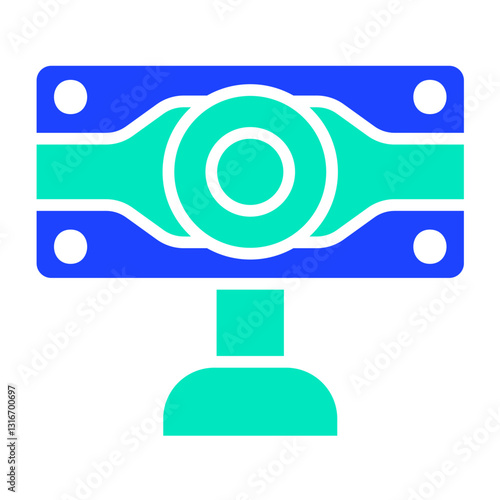 Webcam Vector Icon Design Illustration