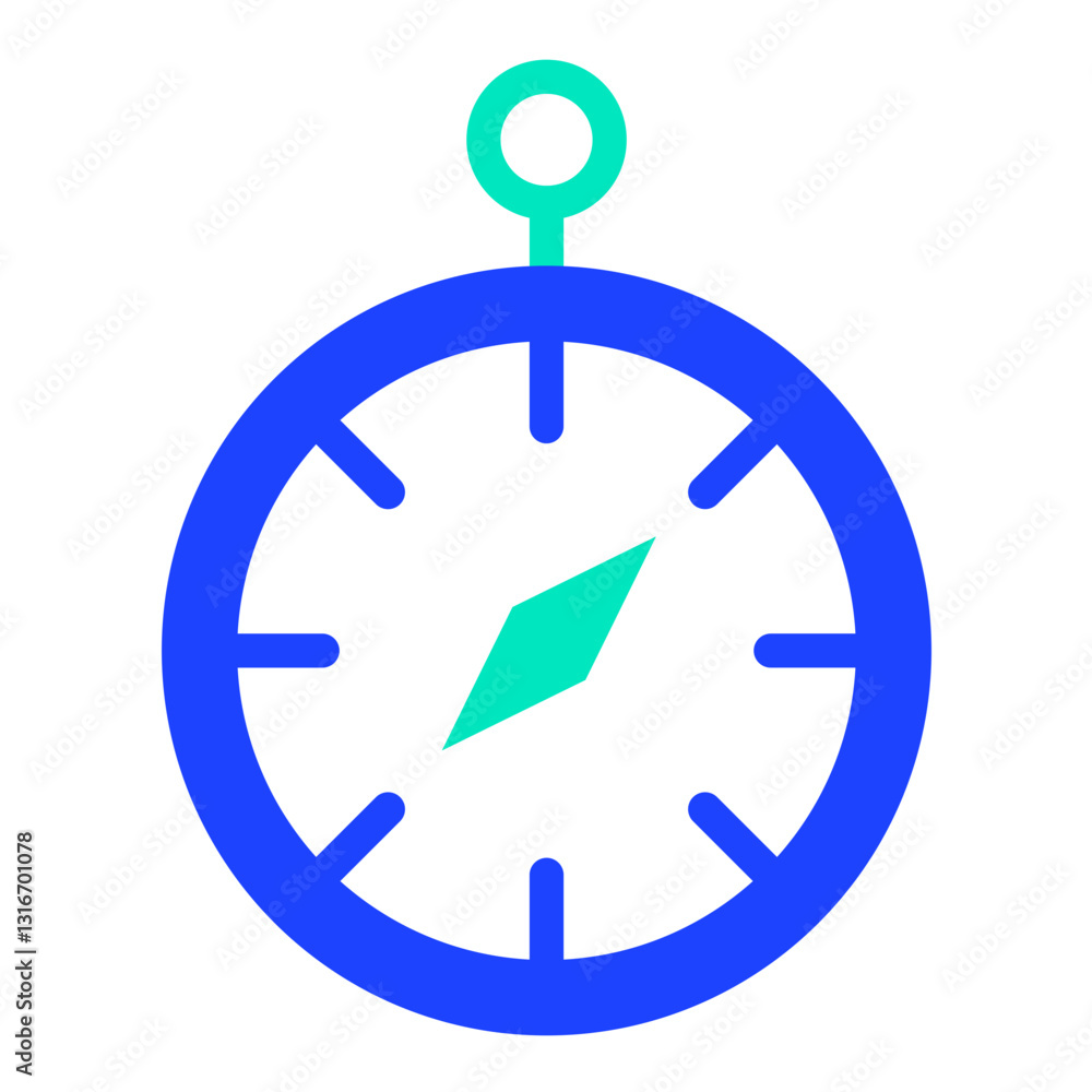 Compass Vector Icon Design Illustration Compass Vector Icon Design Illustration