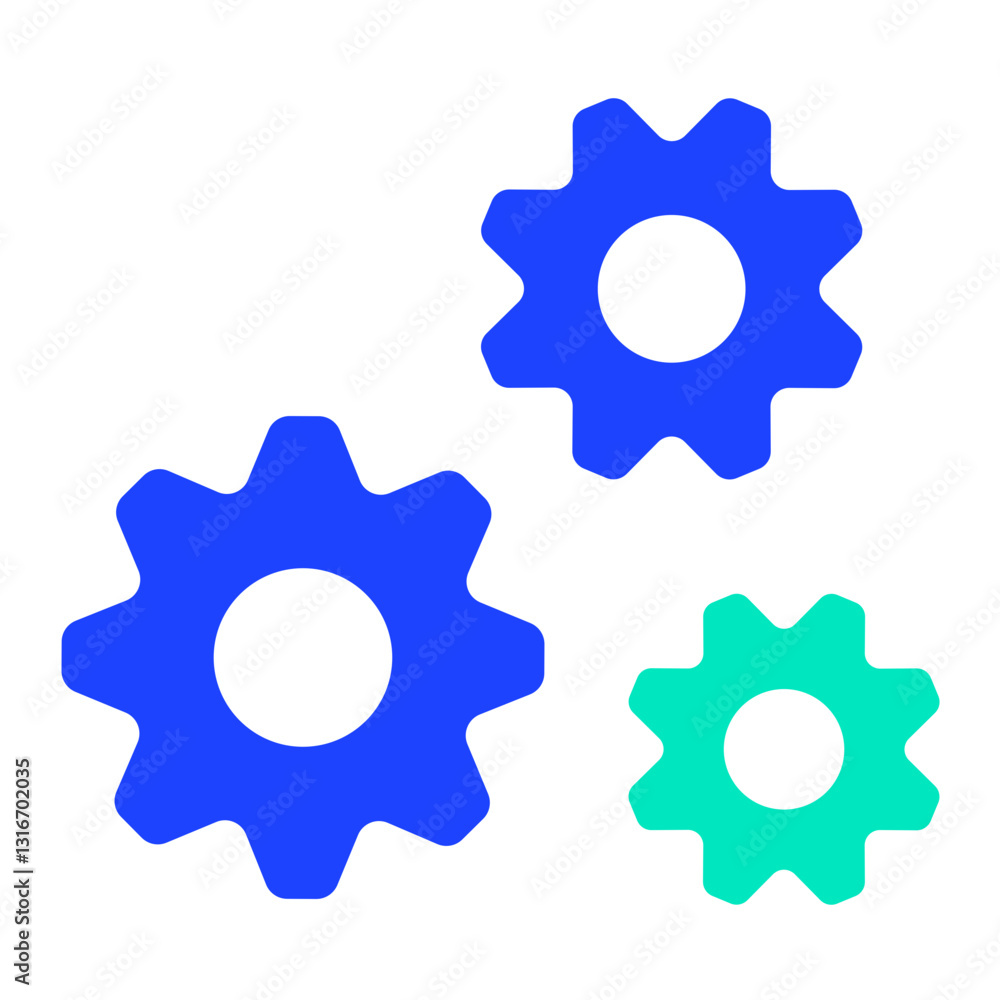 Setting Vector Icon Design Illustration Setting Vector Icon Design Illustration