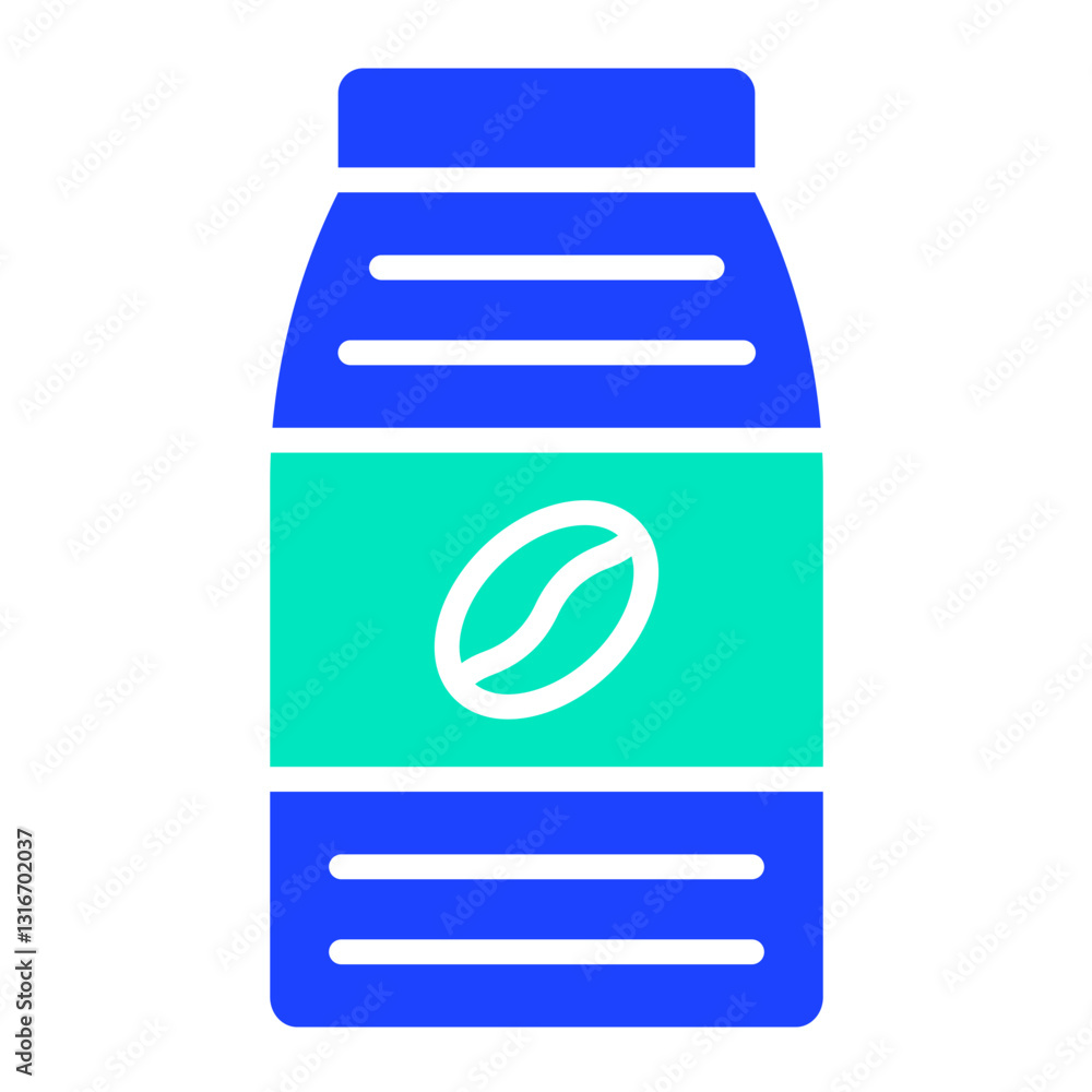 Coffee Pack Vector Icon Design Illustration Coffee Pack Vector Icon Design Illustration