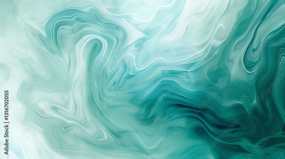 Abstract background of swirling blue and white paint. Abstract background of swirling blue and white paint.