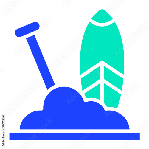 Sup Vector Icon Design Illustration