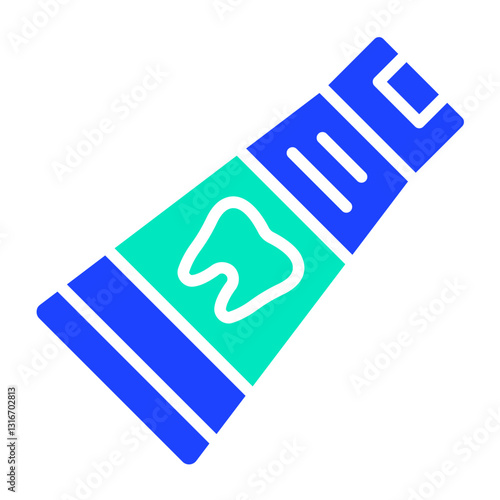 Toothpaste Vector Icon Design Illustration