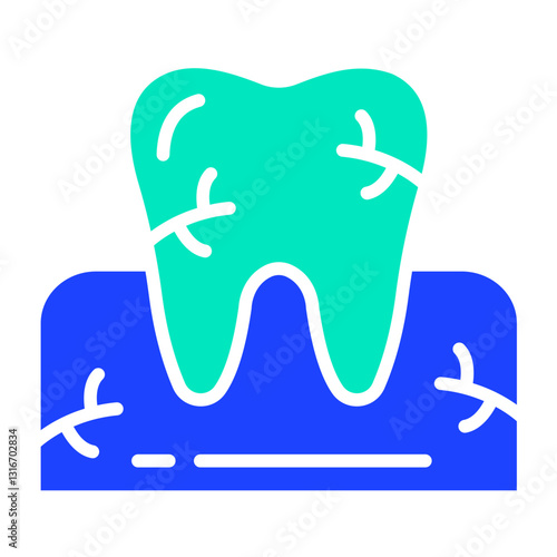 Toothache Vector Icon Design Illustration