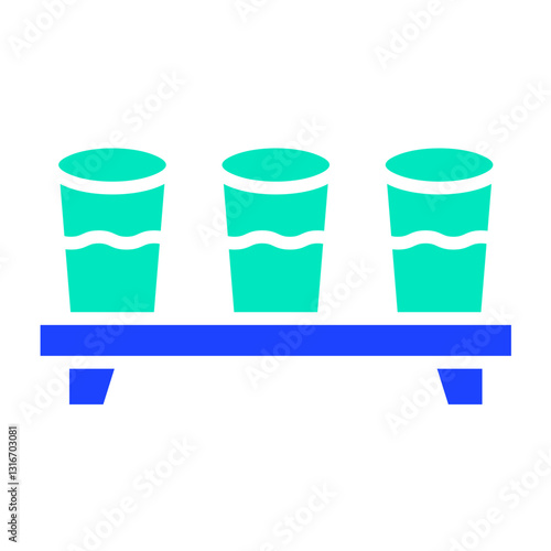 Shots Vector Icon Design Illustration