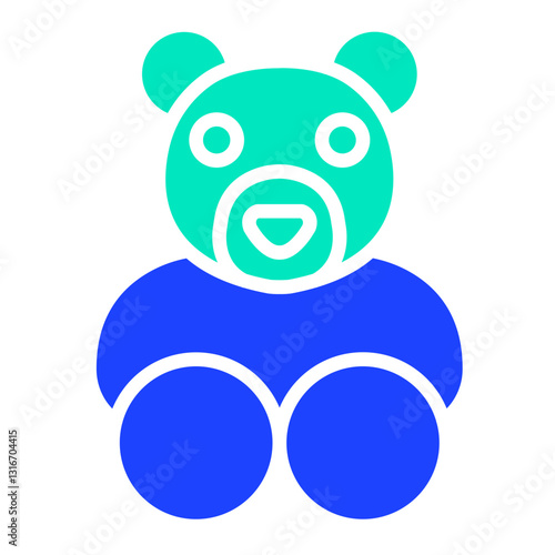 Bear Vector Icon Design Illustration