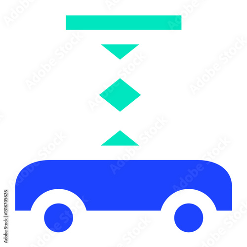 Car Jack Vector Icon Design Illustration