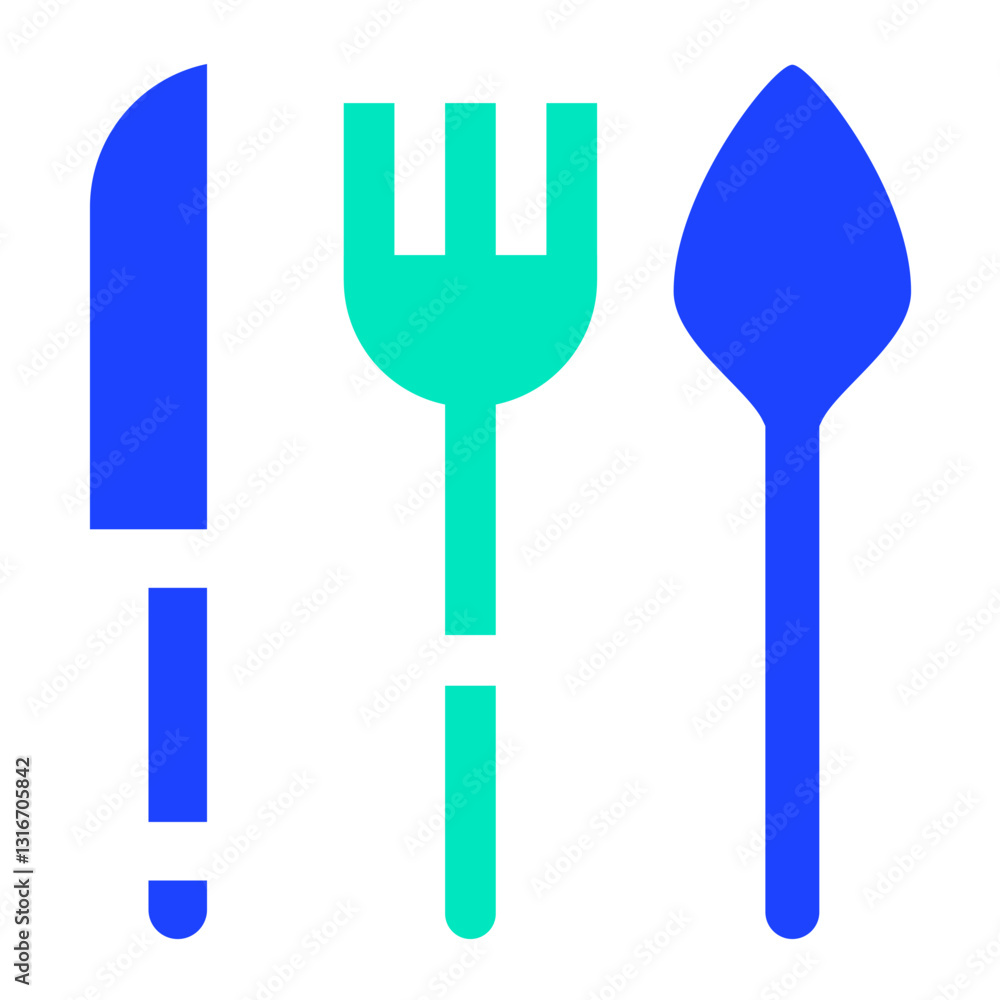 Cutlery Vector Icon Design Illustration Cutlery Vector Icon Design Illustration