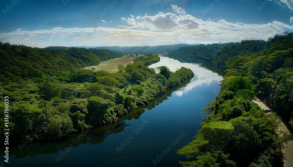 Fotografía profesional, tranquila belleza de un río serpenteante, deslizándose elegantemente a través de un panorama verde, sus aguas tranquilas refleja el mundo encantador que lo envuelve, 4k
Fotografía profesional, tranquila belleza de un río serpenteante, deslizándose elegantemente a través de un panorama verde, sus aguas tranquilas refleja el mundo encantador que lo envuelve, 4k