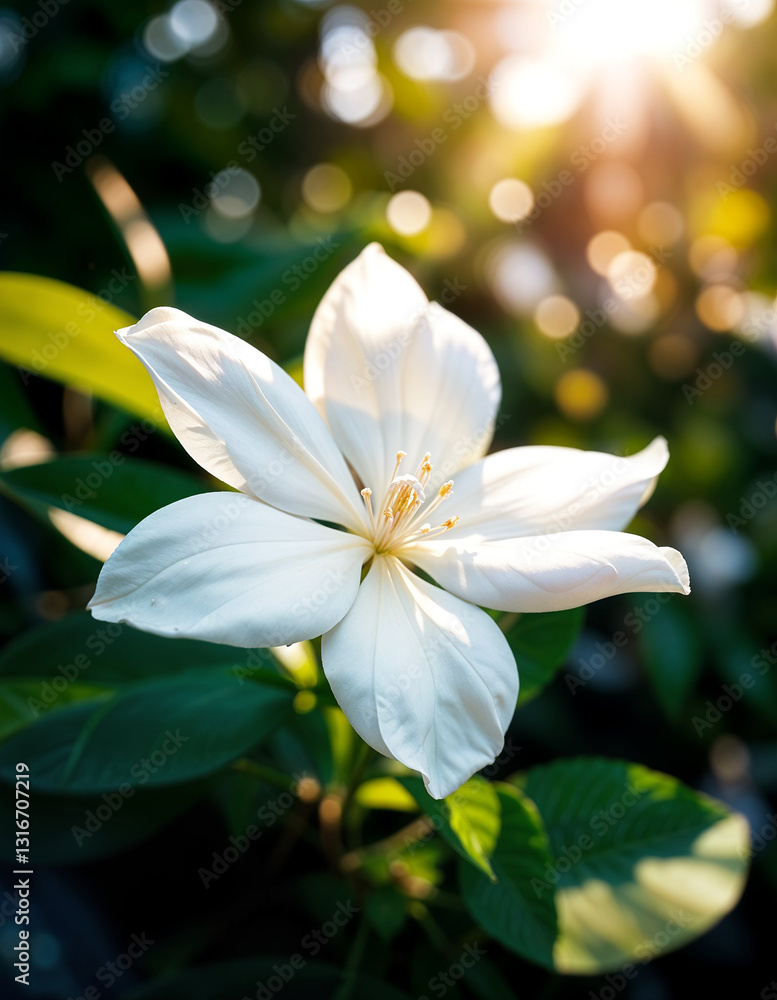 Obraz premium white jasmine flower