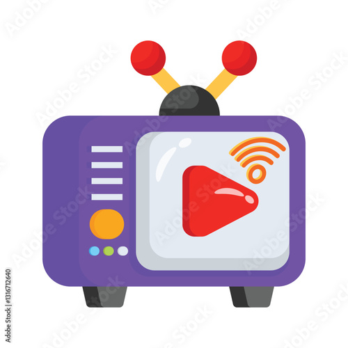 Have a look at our latest 3d icon of tv technology