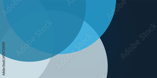 Minimalist abstract geometric design with bold blue, grey and black colors. A modern, dynamic composition with curved shapes and strong contrasts, ideal for backgrounds, branding, and digital art.