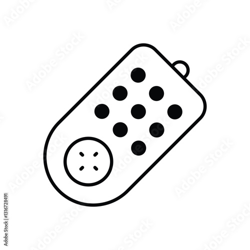 Remote control stock illustration