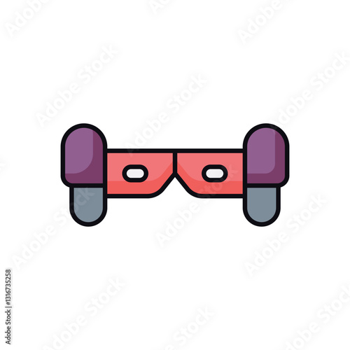Hoverboard stock illustration