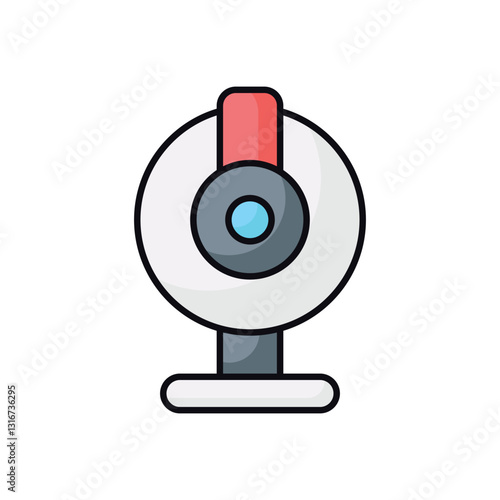 Webcam stock illustration