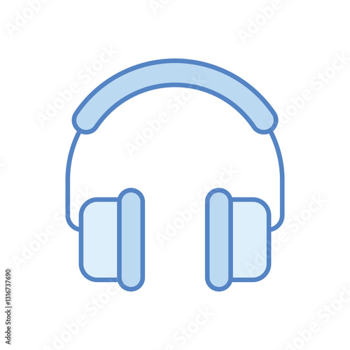 Headphones stock illustration