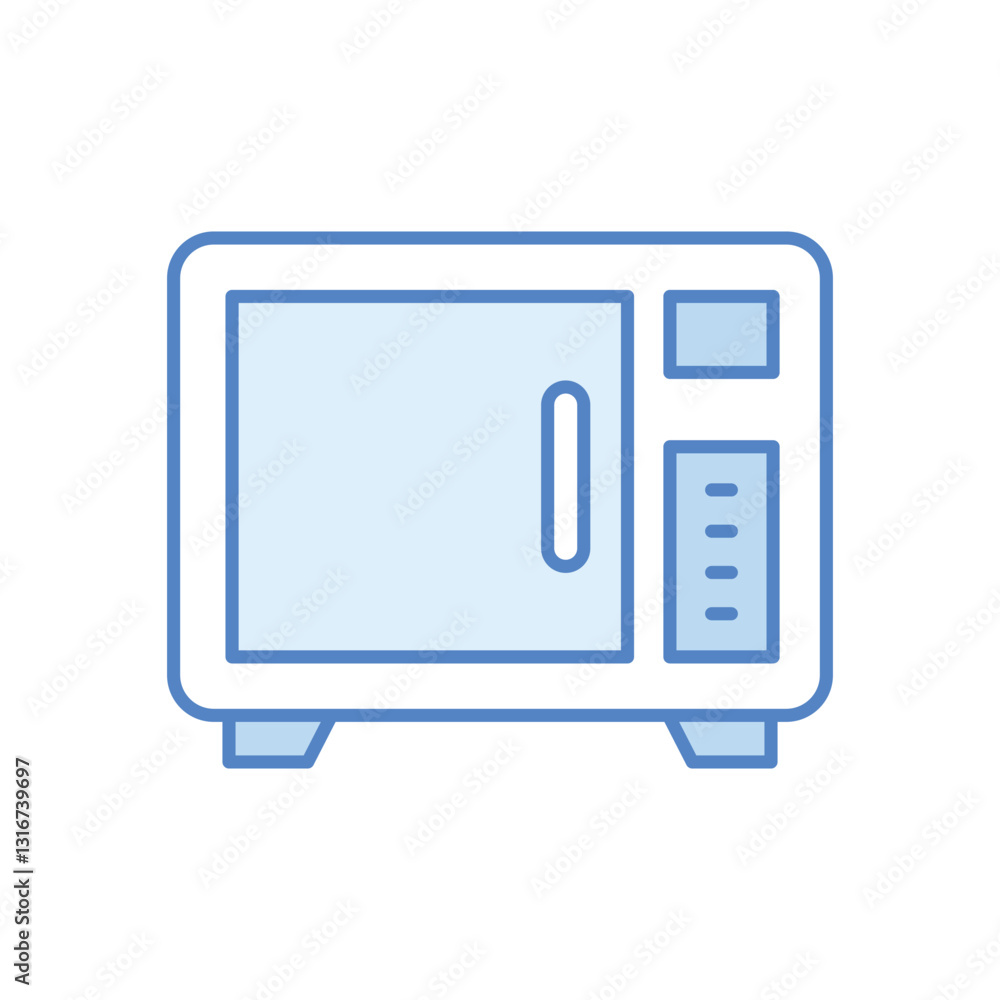 Microwave stock illustration Microwave stock illustration