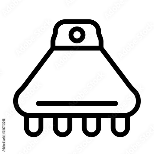 Hair clamp Icon