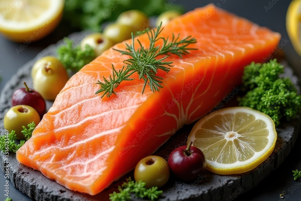 Gourmet French Smoked Salmon Platter Gourmet French Smoked Salmon Platter