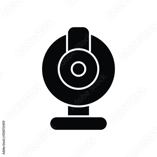 Webcam stock illustration