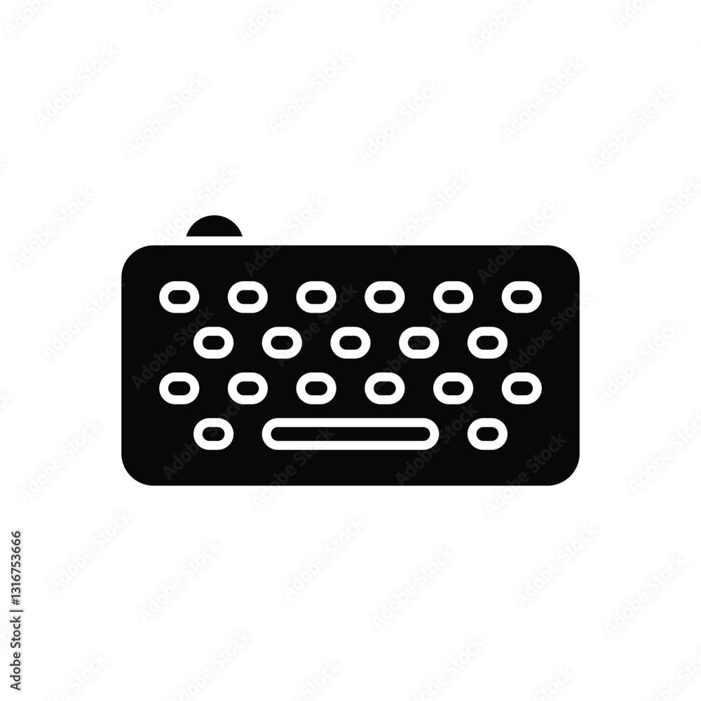 Keyboard stock illustration Keyboard stock illustration