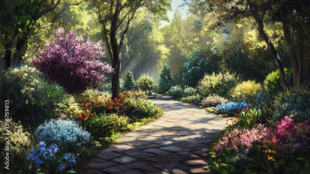 Fototapeta premium nature, garden, plants, flowers