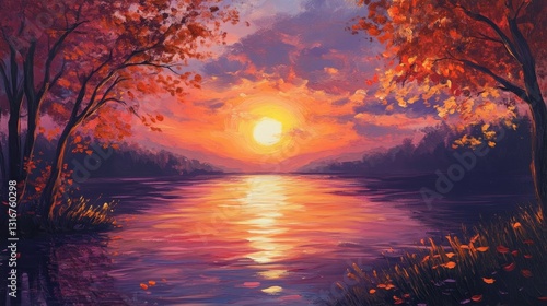 nature, sunset, landscape, sky