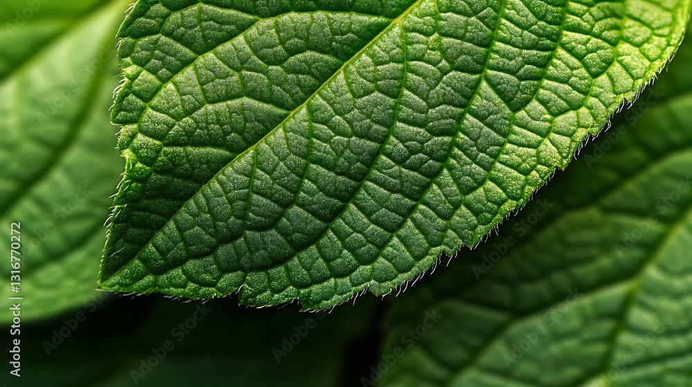 Close-up of textured green leaves showcasing intricate patterns and details. Close-up of textured green leaves showcasing intricate patterns and details.