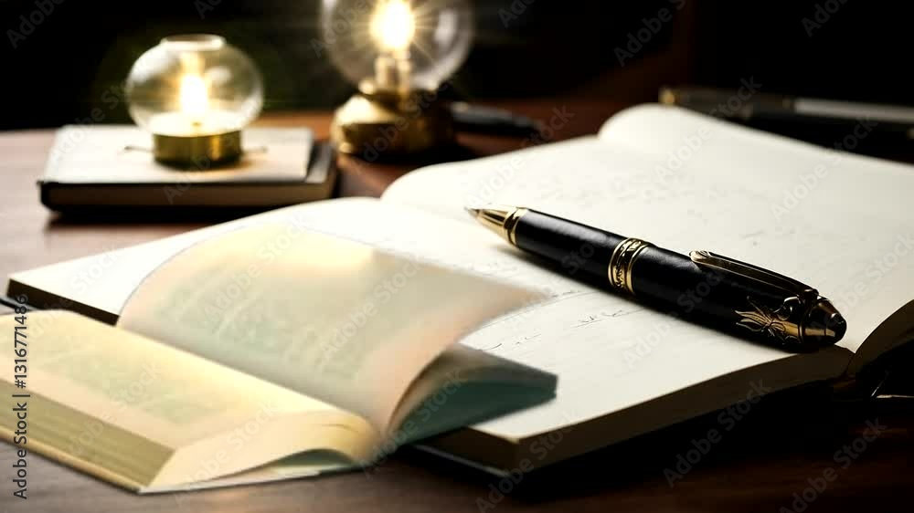 notebook and pen notebook and pen