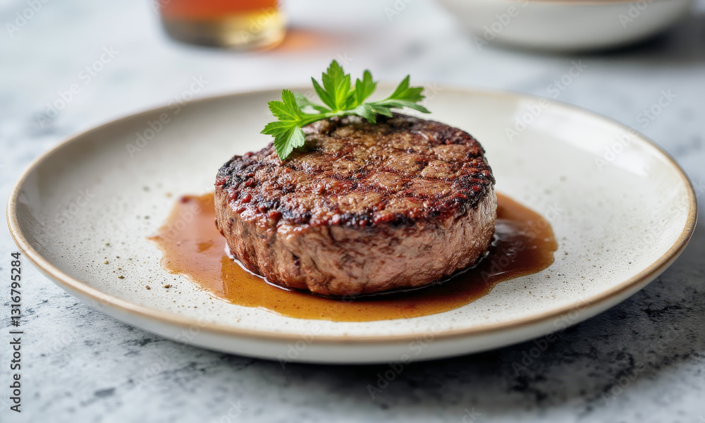 Rum and Pepper Painted Filet Mignon Rum and Pepper Painted Filet Mignon