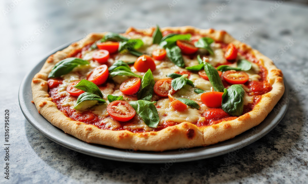 Vegetarian - Rice Crust Pizza Vegetarian - Rice Crust Pizza