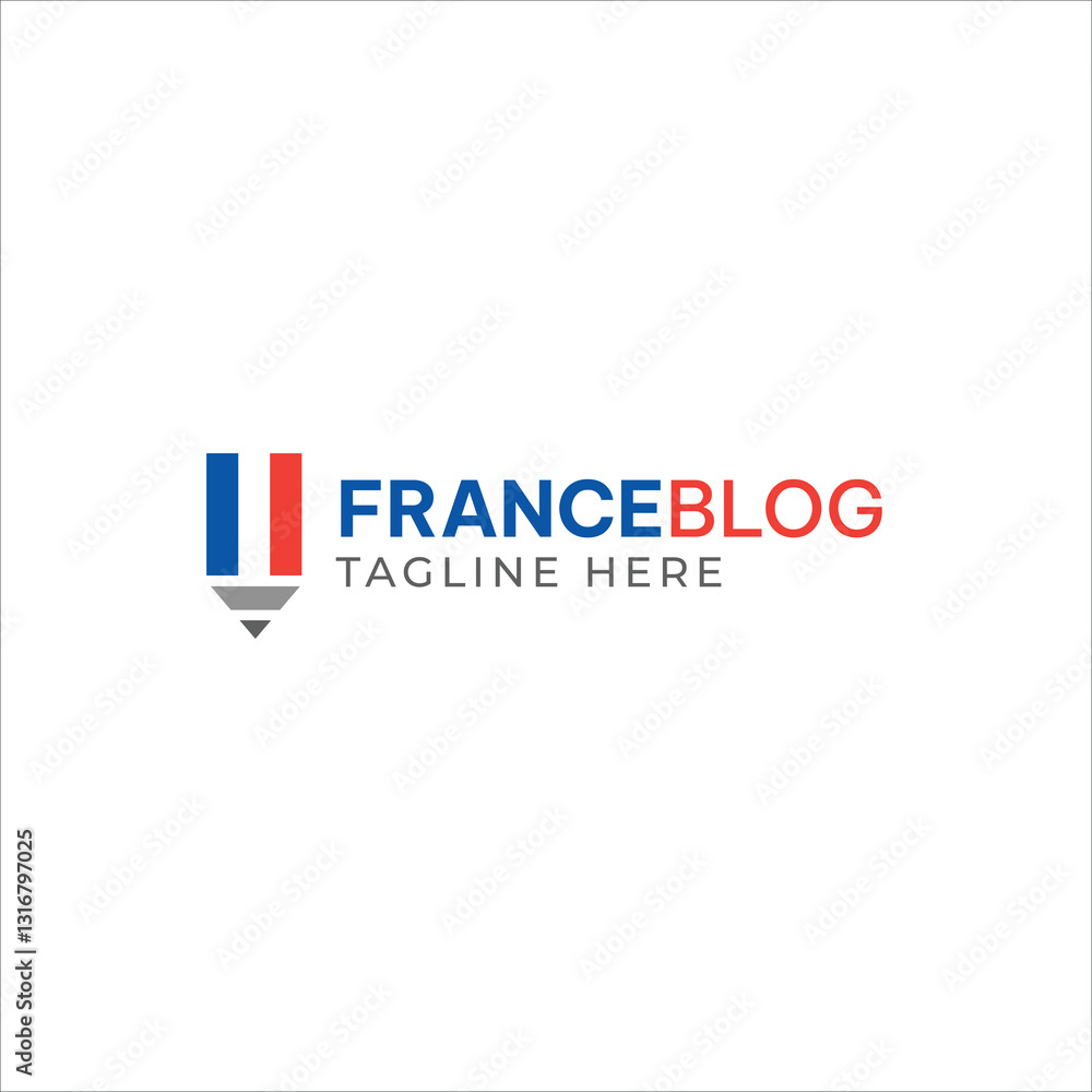 french writer story tellers bloggers, combination of flag of France and pen french writer story tellers bloggers, combination of flag of France and pen