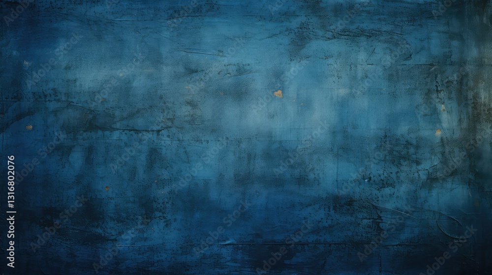 Obraz premium ruggedness blue grunge background