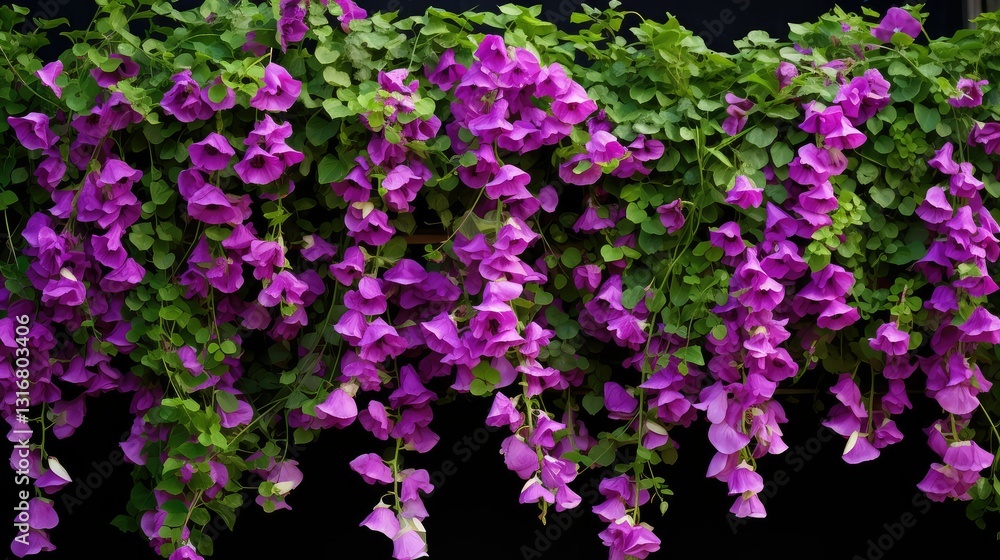 Fototapeta premium vine purple sweet pea