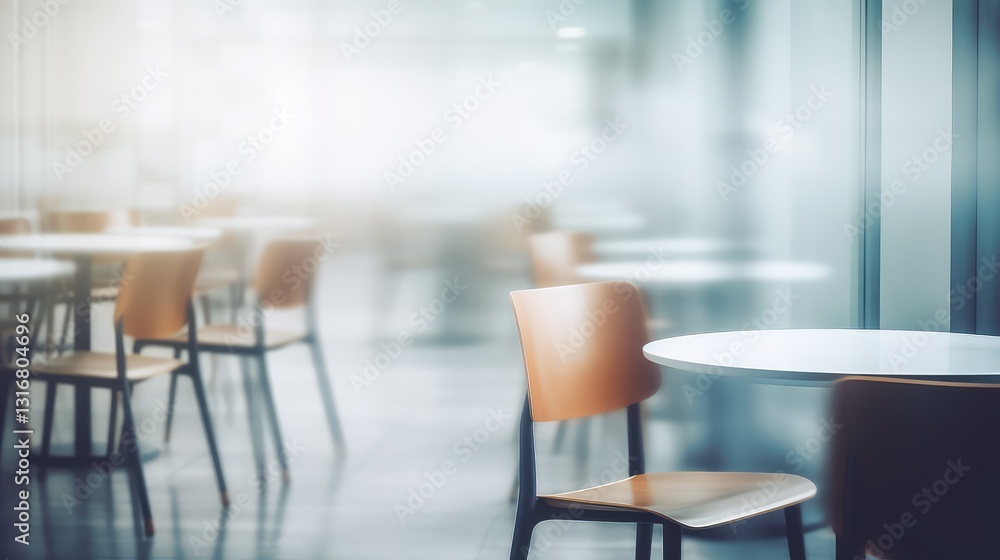 Fototapeta premium photograph blurred interior cafe