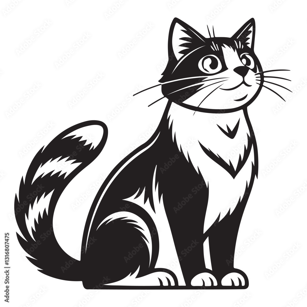Obraz premium CAt Vector