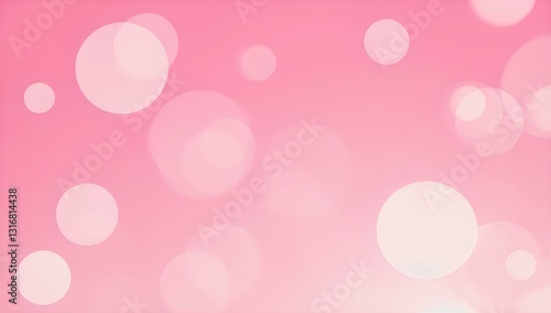 pink bokeh background