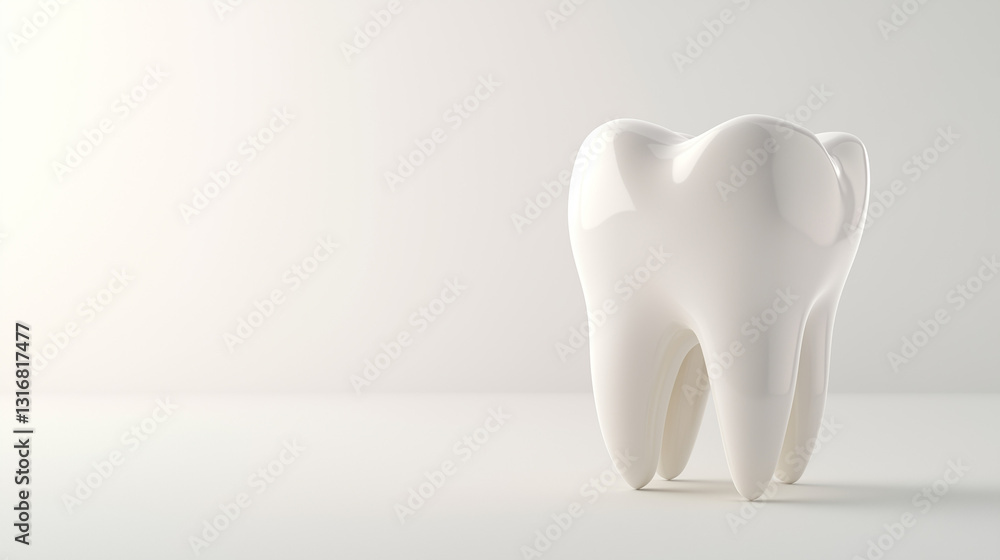 The image features a clean, white tooth on a plain white background, symbolizing oral hygiene and dental wellness. The image features a clean, white tooth on a plain white background, symbolizing oral hygiene and dental wellness.