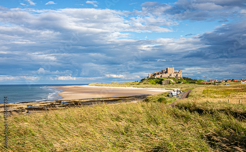 view of the beach in brittany